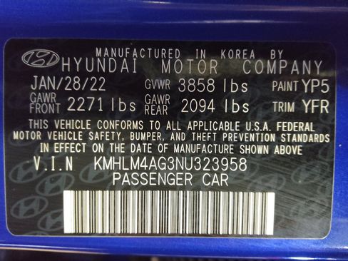 Used 2022 Hyundai Elantra SEL image 33