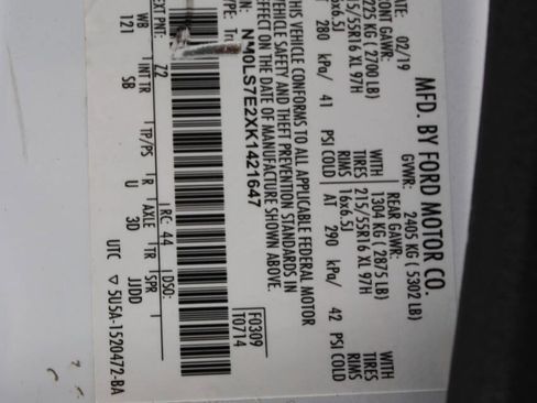 Used 2019 Ford Transit Connect XL image 13