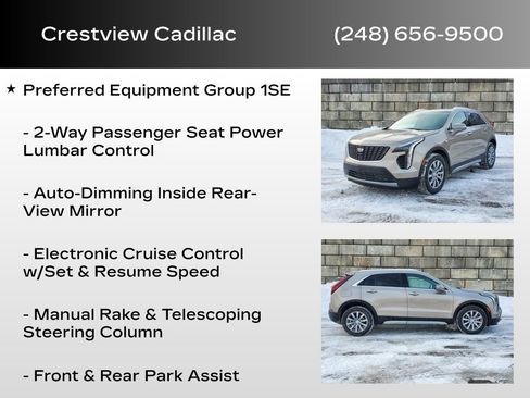 Certified 2023 Cadillac XT4 Premium Luxury w/ Cold Weather Package image 12