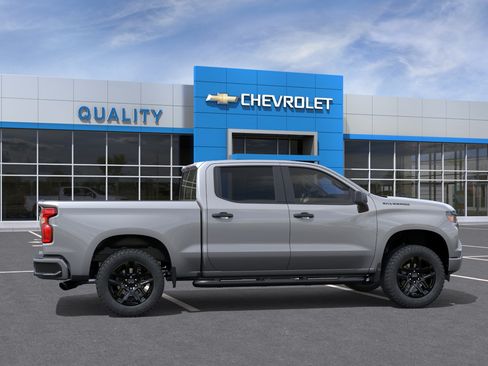 New 2026 Chevrolet Silverado 1500 Custom w/ Turbomax Blackout Package RWD image 5