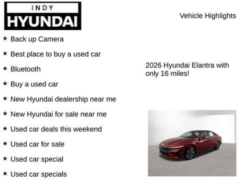 New 2026 Hyundai Elantra Limited image 7