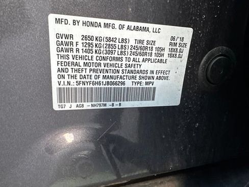 Used 2018 Honda Pilot EX-L image 10