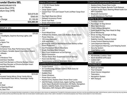 Used 2024 Hyundai Elantra SEL image 3