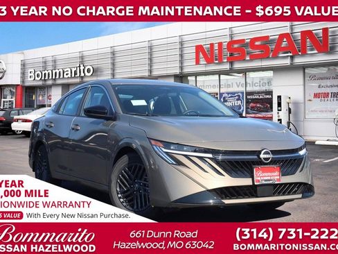 New 2026 Nissan Sentra SV w/ Floor Mat Package image 1