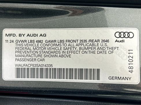 Certified 2025 Audi A5 2.0T Premium Plus w/ Premium Plus image 34