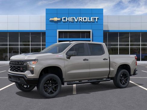 New 2026 Chevrolet Silverado 1500 Custom Trail Boss w/ Turbomax Blackout Package AWD/4WD image 2