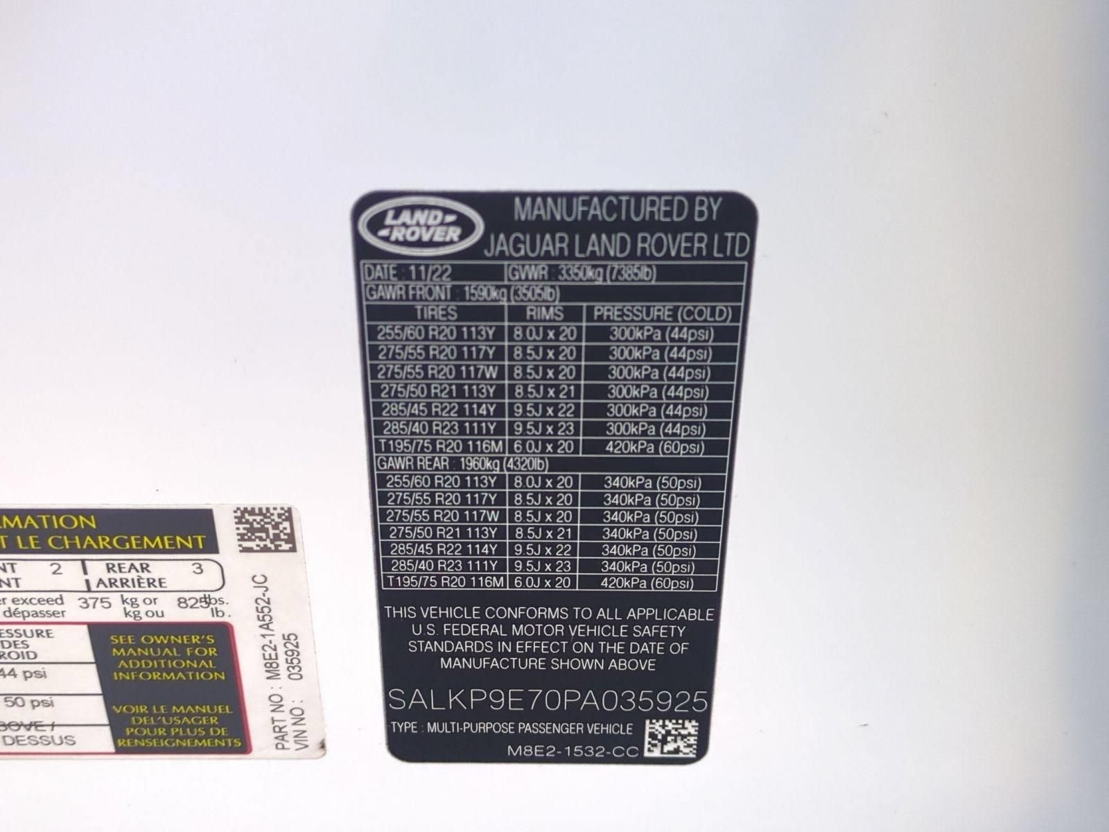 Used 2023 Land Rover Range Rover SE AWD/4WD image 31