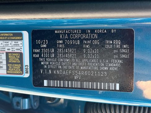 Used 2024 Kia EV9 GT-Line AWD/4WD image 36