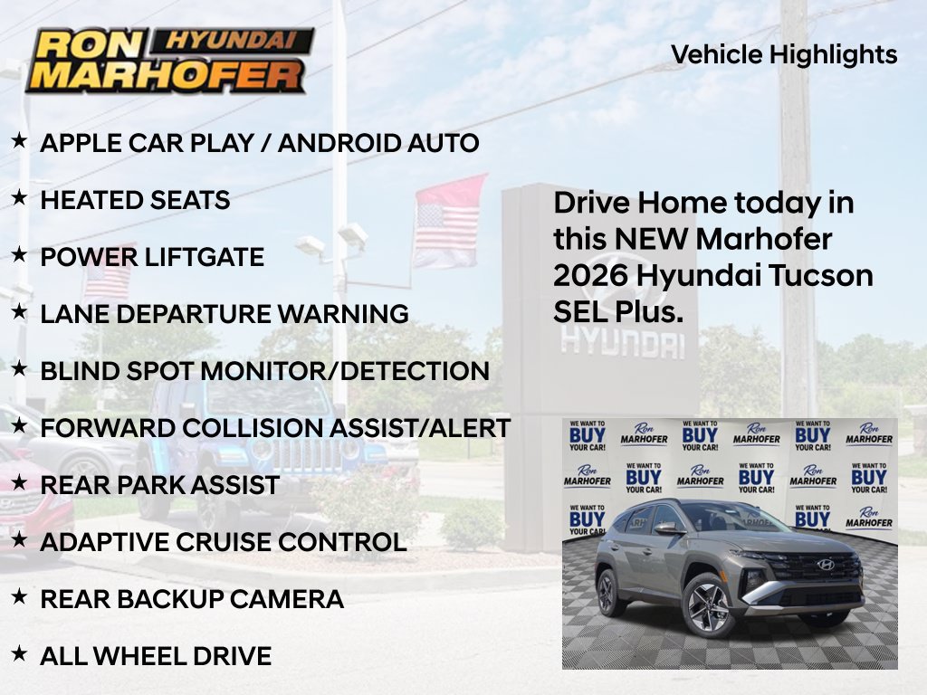 New 2026 Hyundai Tucson SEL AWD/4WD image 18