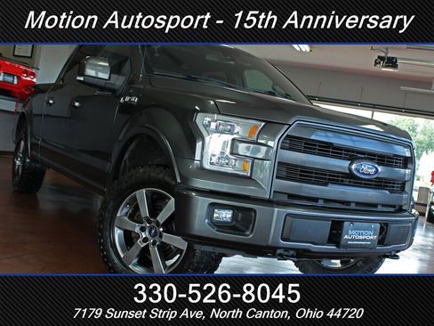 Used 2015 Ford F150 Lariat w/ Equipment Group 502A Luxury AWD/4WD image 45