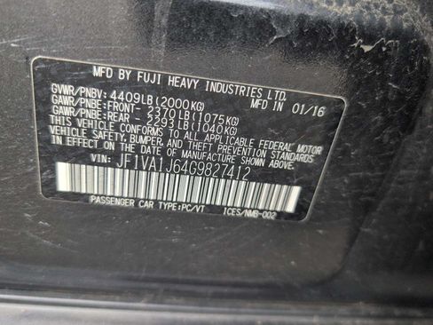 Used 2016 Subaru WRX Limited w/ Popular Package #2 AWD/4WD image 32