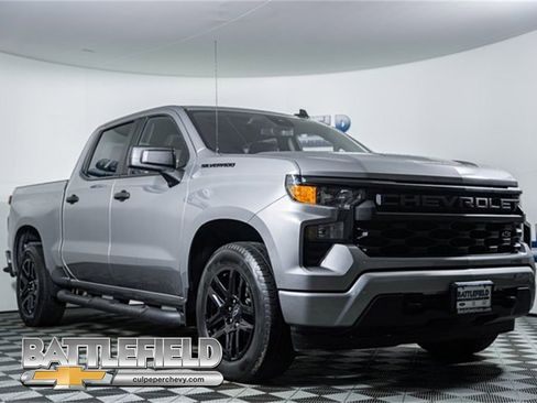 Used 2024 Chevrolet Silverado 1500 Custom w/ LPO, Dark Essentials Package image 1