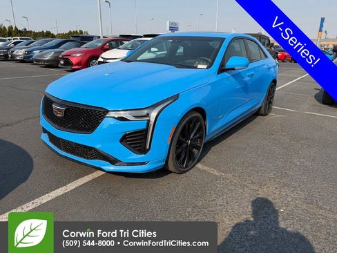 Used 2023 Cadillac CT4 V w/ Navigation Package AWD/4WD image 3