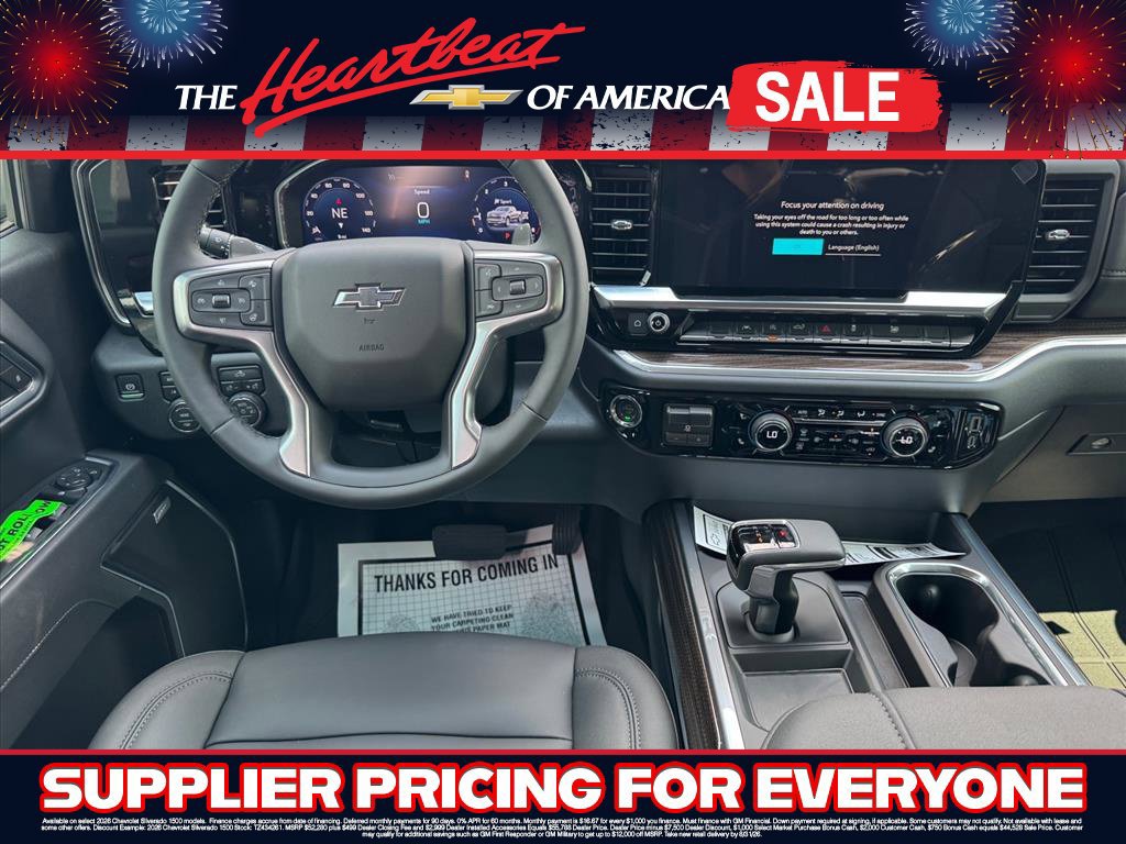 New 2026 Chevrolet Silverado 1500 RST w/ Convenience Package II AWD/4WD image 10