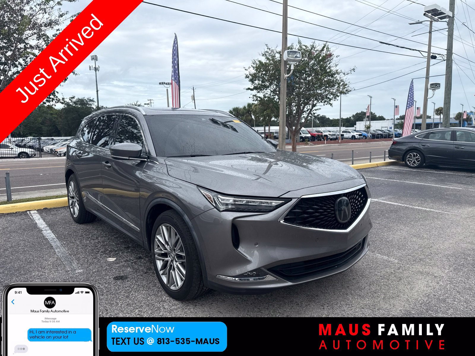 Used 2023 Acura MDX w/ Advance Package AWD/4WD image 1