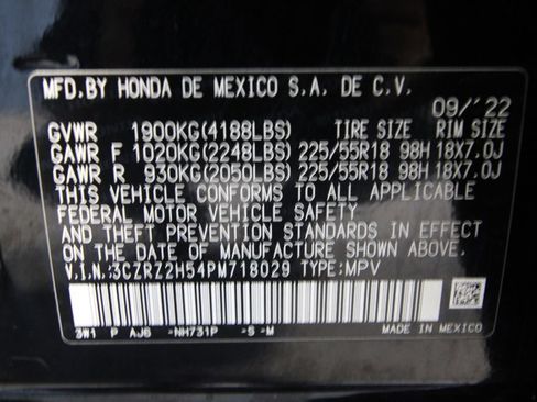 Used 2023 Honda HR-V Sport image 37