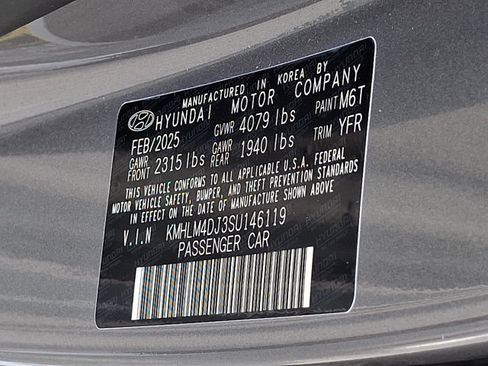 Certified 2025 Hyundai Elantra Hybrid FWD image 26