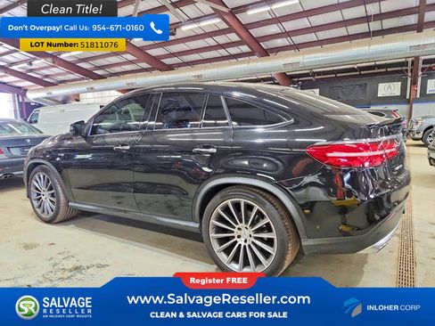 Used 2018 Mercedes-Benz GLE 43 AMG 4MATIC Coupe image 3