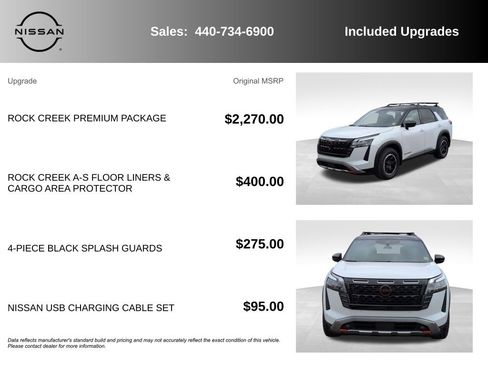 New 2026 Nissan Pathfinder Rock Creek w/ Rock Creek Premium Package AWD/4WD image 7