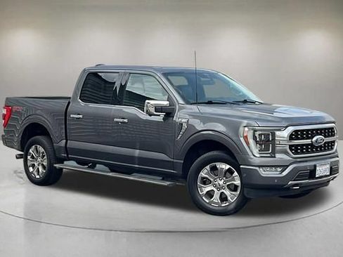 Certified 2021 Ford F150 Platinum w/ Equipment Group 701A High AWD/4WD image 1