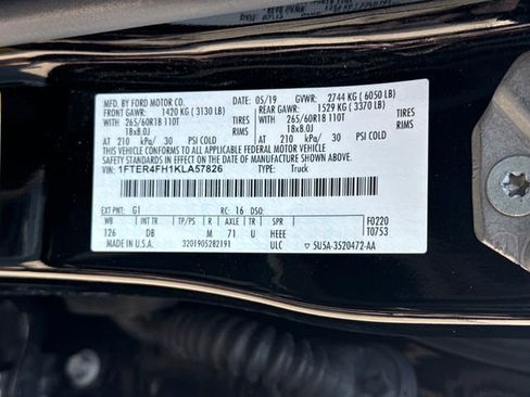 Used 2019 Ford Ranger Lariat AWD/4WD image 21