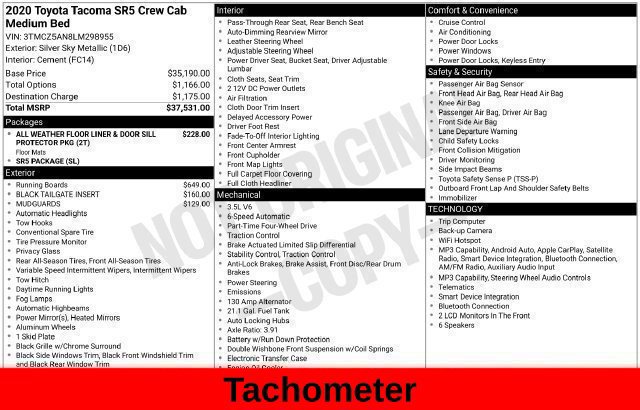 Used 2020 Toyota Tacoma SR5 AWD/4WD image 53