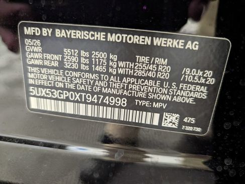 New 2026 BMW X3 xDrive30i w/ Premium Package AWD/4WD image 21