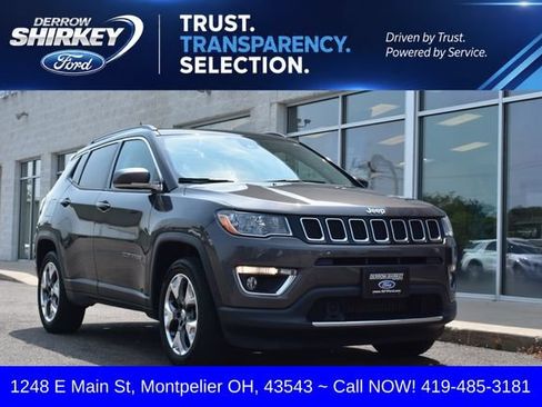 Used 2021 Jeep Compass Limited w/ Sun and Sound Group AWD/4WD image 1