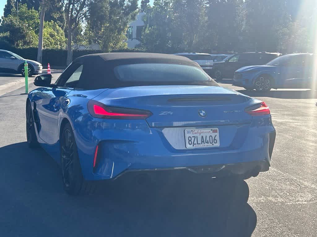 Used 2022 BMW Z4 sDrive30i w/ M Sport Package RWD image 4