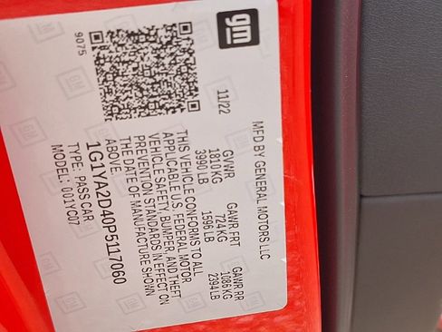 Used 2023 Chevrolet Corvette Stingray Coupe w/ 1LT image 15