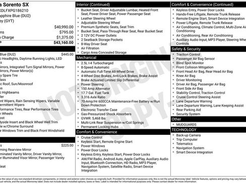 Used 2023 Kia Sorento SX image 7