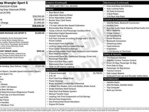 Certified 2020 Jeep Wrangler Sport image 10