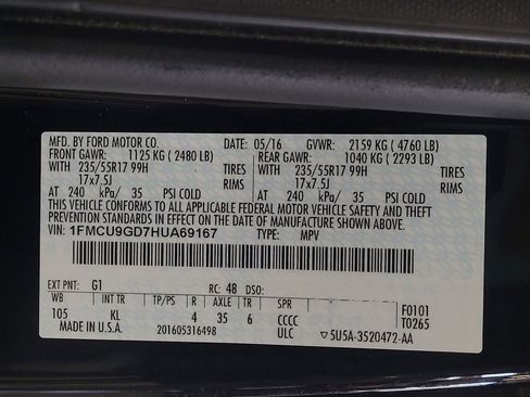 Used 2017 Ford Escape SE image 33