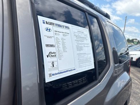 Used 2006 Nissan Xterra Off-Road w/ (W94) Tow Pkg AWD/4WD image 27