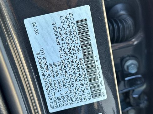 New 2026 Honda Accord Touring image 33