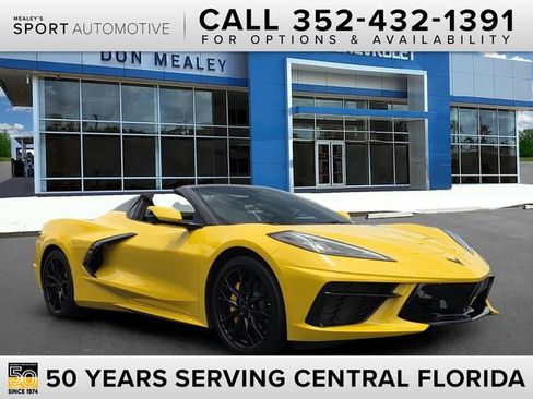 Certified 2025 Chevrolet Corvette Stingray Convertible w/ 1LT RWD image 1