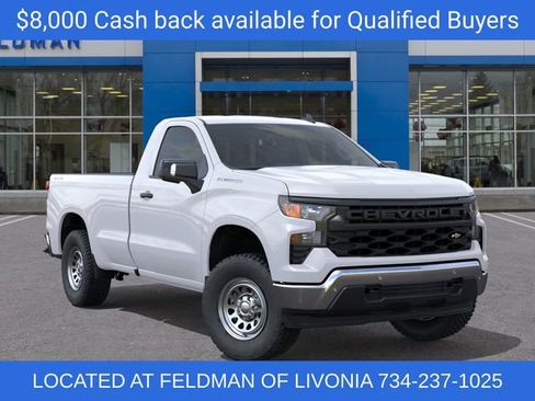 New 2026 Chevrolet Silverado 1500 W/T w/ WT Safety Package AWD/4WD image 7