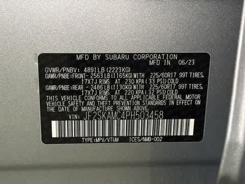 Used 2023 Subaru Forester Wilderness AWD/4WD image 10