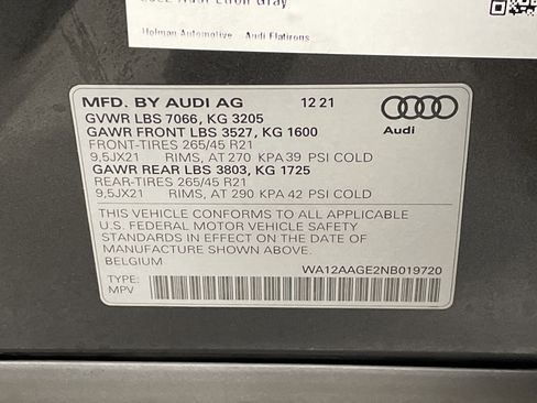 Used 2022 Audi e-tron Premium Plus w/ Premium Plus Package image 36