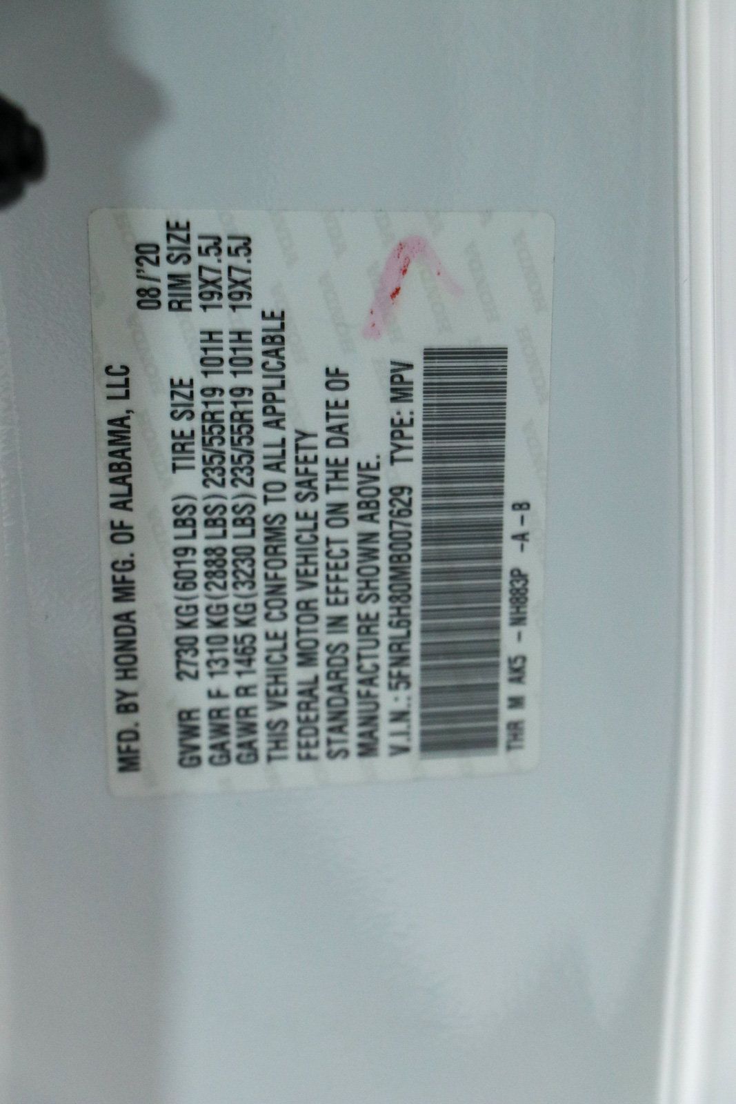 Used 2021 Honda Odyssey Touring image 36