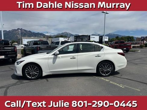 Used 2023 INFINITI Q50 Luxe w/ Cargo Package AWD/4WD image 7
