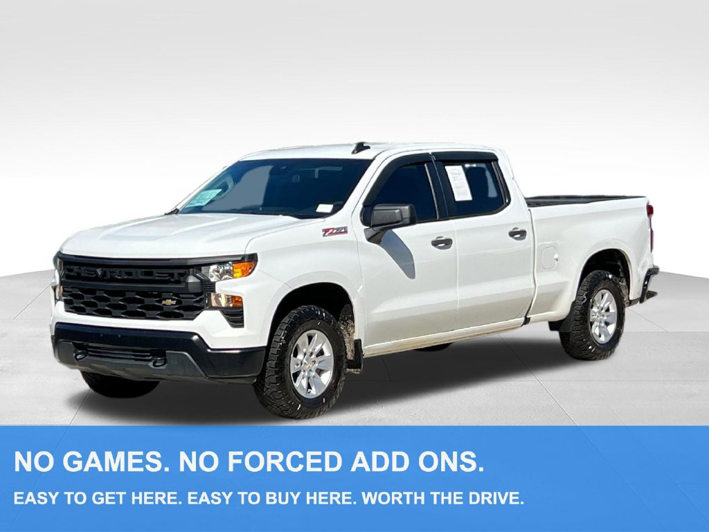 Used 2022 Chevrolet Silverado 1500 W/T w/ WT Value Package AWD/4WD image 1