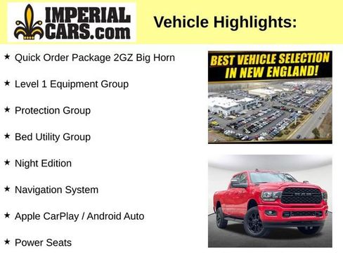 Used 2024 RAM 2500 Big Horn w/ Night Edition AWD/4WD image 8