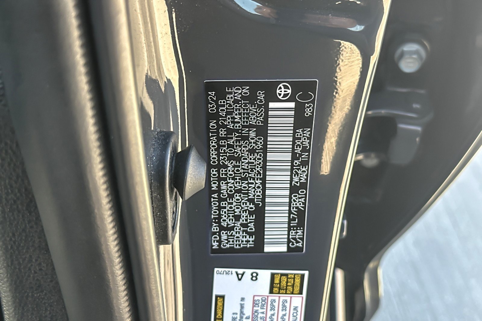 Certified 2024 Toyota Corolla LE FWD image 25