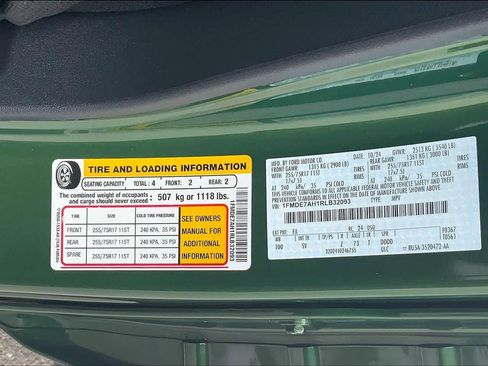 Certified 2024 Ford Bronco Big Bend AWD/4WD image 32