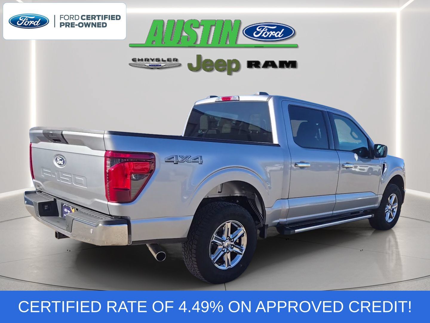 Certified 2025 Ford F150 XLT w/ Equipment Group 301A Standard AWD/4WD image 9