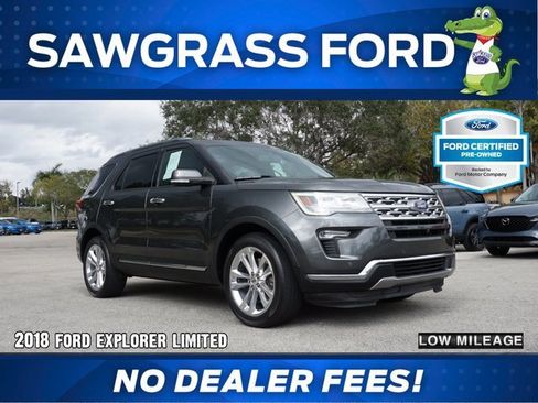 Certified 2018 Ford Explorer Limited image 1