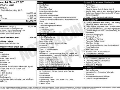 New 2026 Chevrolet Blazer LT w/ Convenience Package FWD image 5