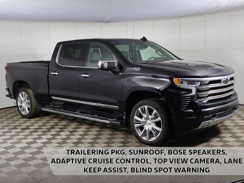 Used 2022 Chevrolet Silverado 1500 High Country w/ High Country Premium Package AWD/4WD image 5
