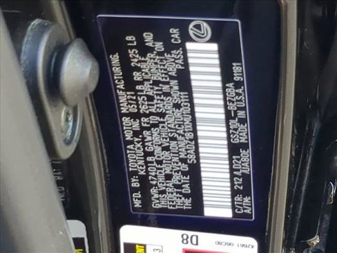 Used 2021 Lexus ES 350 ES 350 w/ Premium Package image 26